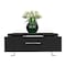 Tuhome Beijing Coffee Table, One Drawer, Four Legs, Black MLW7874 - alternate 3